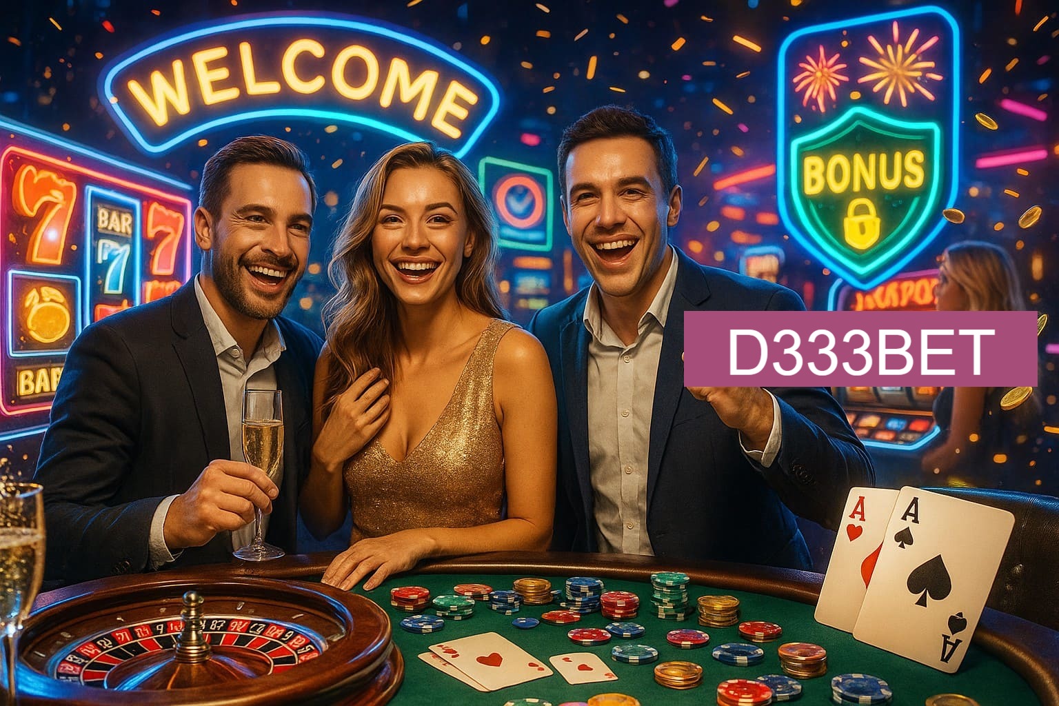 Jogos emocionantes no D333BET
