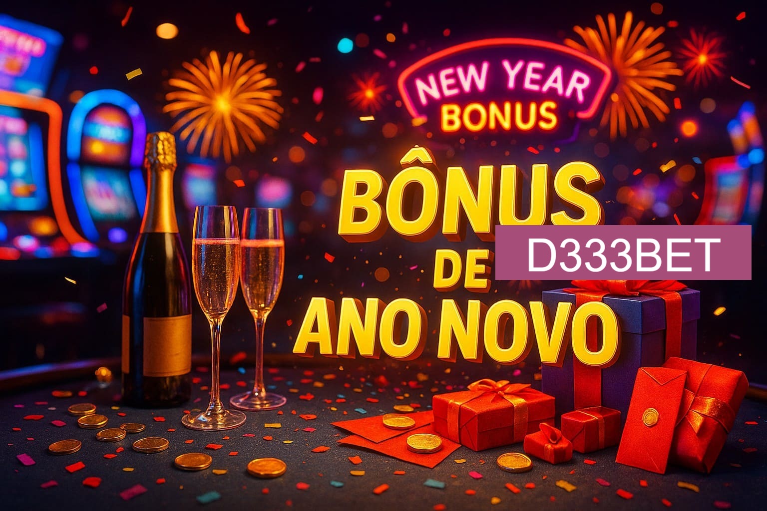 Promoções de Ano Novo no D333BET
